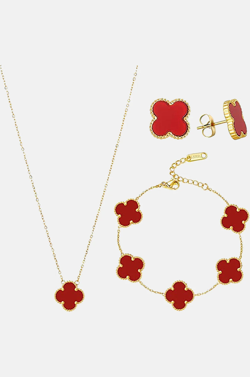 Clover Jewelry Set