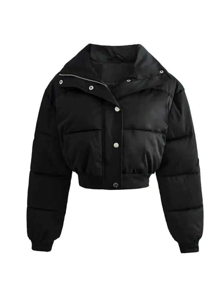 Cropped Puffer Jacket