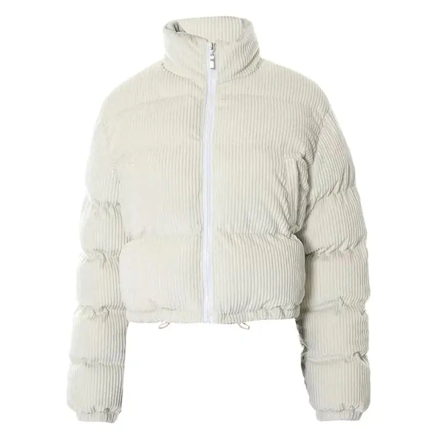 Corduroy Puffer Jacket